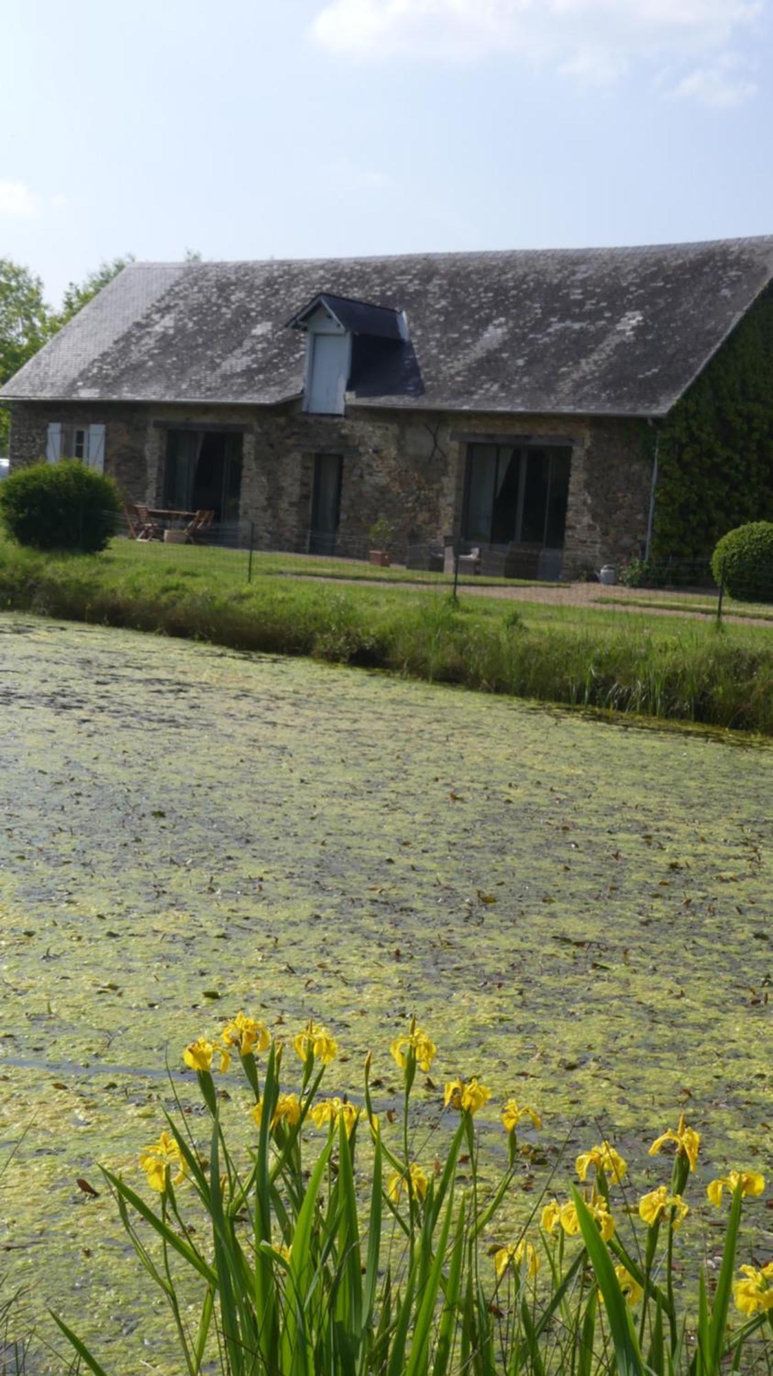 La Petite Lande Bed & Breakfast Menil ภายนอก รูปภาพ