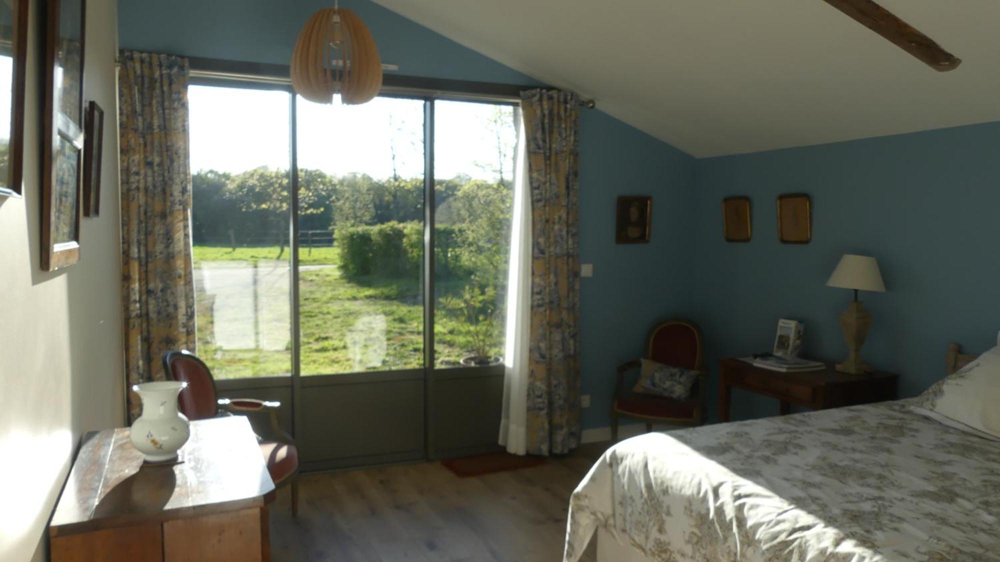 La Petite Lande Bed & Breakfast Menil ภายนอก รูปภาพ